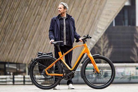Gazelle No1 speed pedelec oranje