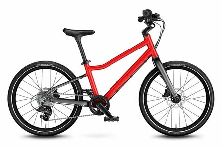 Woom Explore 4 kinderfiets rood