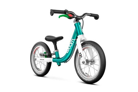 Woom GO 1 loopfiets groen