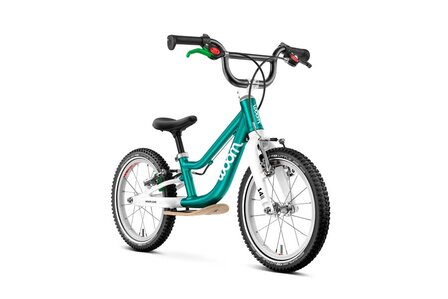Woom Go1 loopfiets groen