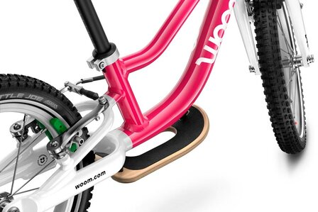 Woom Go1 loopfiets skateboard