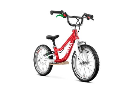 Woom Go1 loopfiets pink
