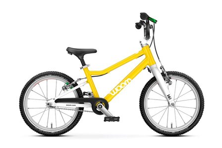 Woom Go 3 kinderfiets geel