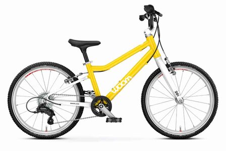 Woom Go 4 kinderfiets geel