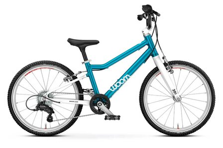 Woom Go 4 kinderfiets metallic blue