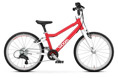 Woom Go 4 kinderfiets rood