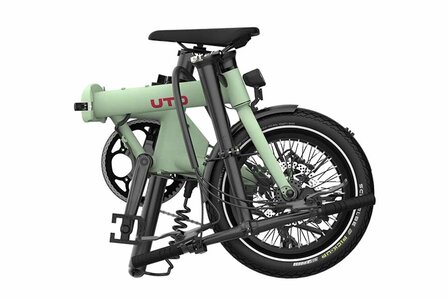 UTO OG16 elektrische vouwfiets saliegroen