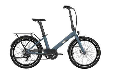 UTO OG24 elektrische vouwfiets zwart