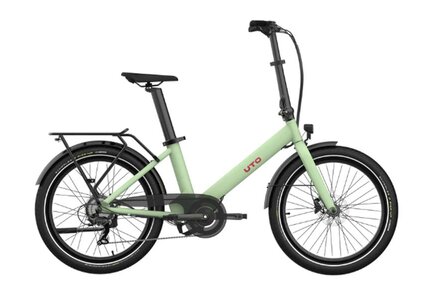UTO OG24 elektrische vouwfiets saliegroen