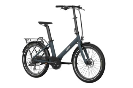 UTO OG24 elektrische vouwfiets zwart