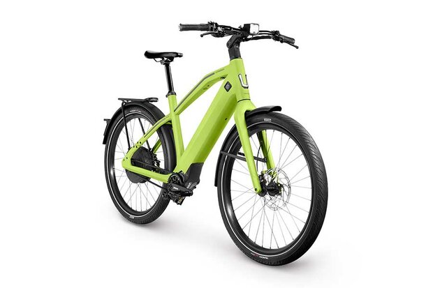 Stromer ST2 electric green riemaandrijving