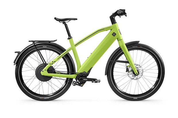 Stromer ST2 electric green riemaandrijving