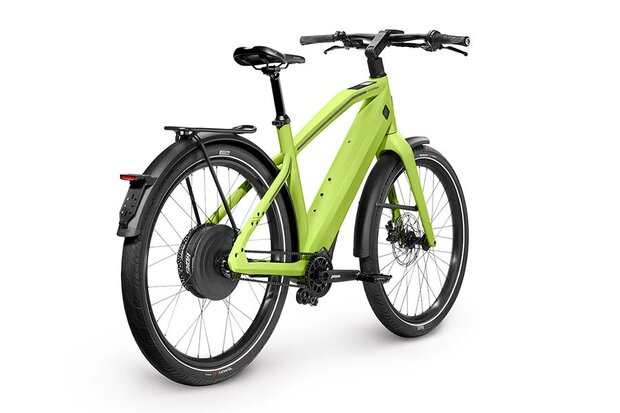 Stromer ST2 electric green riemaandrijving