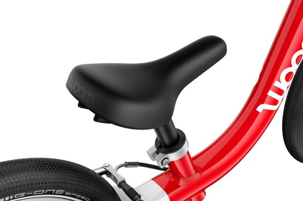Woom GO 1 loopfiets zadel
