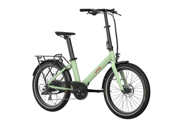 UTO OG24 elektrische vouwfiets saliegroen