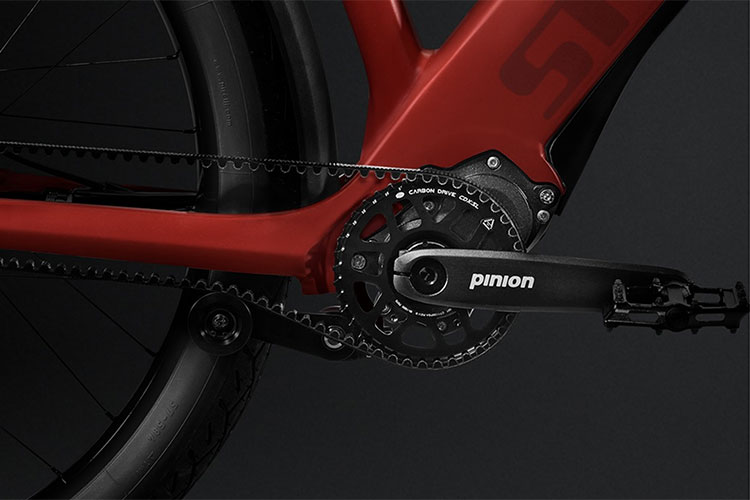 Stromer ST3 Pinion riemaandrijving rood