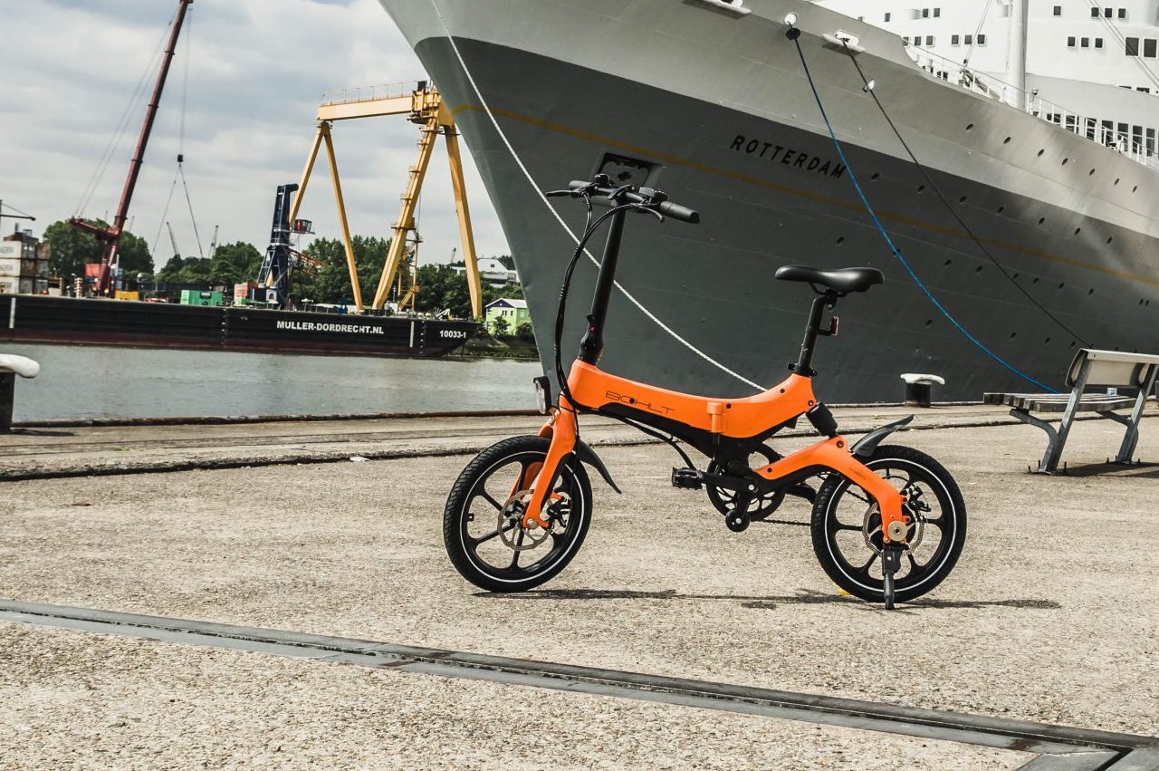 BOHLT X200 elektrische vouwfiets oranje