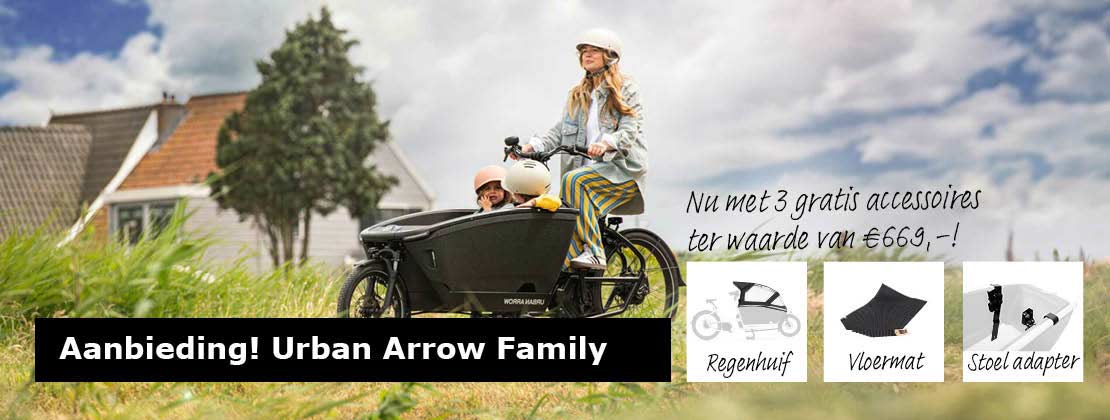 Urban Arrow aanbieding Family