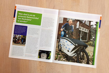 Mijn doel? de groenste fietsenwinkel van Nederland